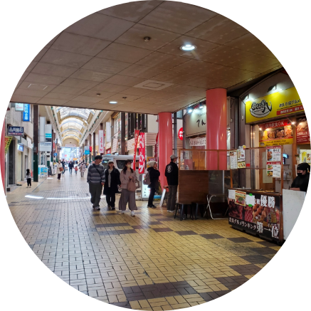 Street foods such as Takoyaki